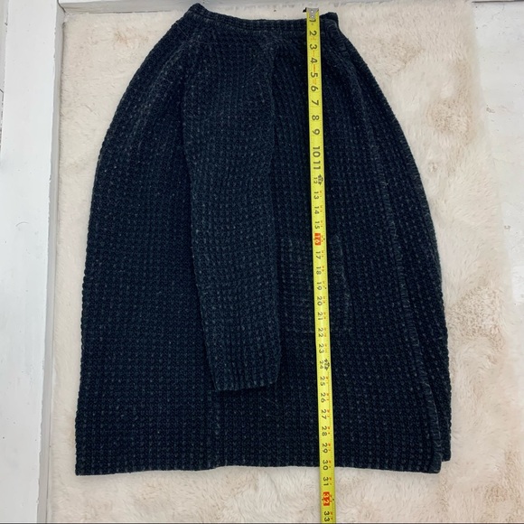 Madewell Oversized Waffle Stitch Long Cardigan Size XS - Picture 3 of 9